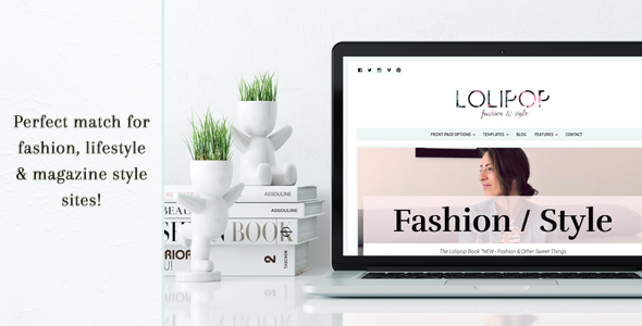 Wordpress Blog Template Lolipop - Fashion WordPress Theme