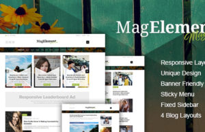 MagElement – Frisches und modernes WordPress-Layout