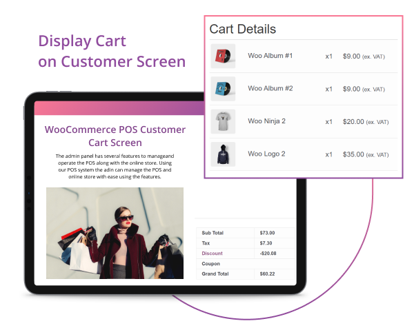 WooCommerce POS-Kunden-Warenkorb-Bildschirm - 7