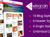 Swingrain - Mehrzweck-WordPress-Layout