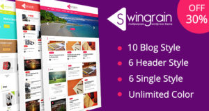 Swingrain – Mehrzweck-WordPress-Layout