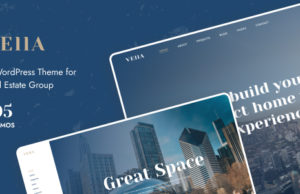 Vella – Immobilien WordPress Layout