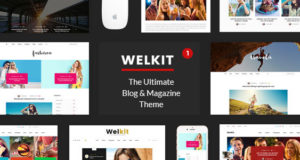 Welkit – Responsive Blog- und Magazin-Vorlage