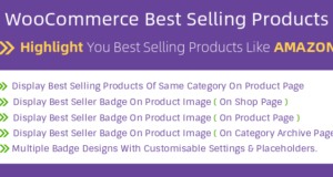 WooCommerce Bestseller Textmarker