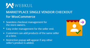 WooCommerce Marketplace Einzelverkäufer-Kasse