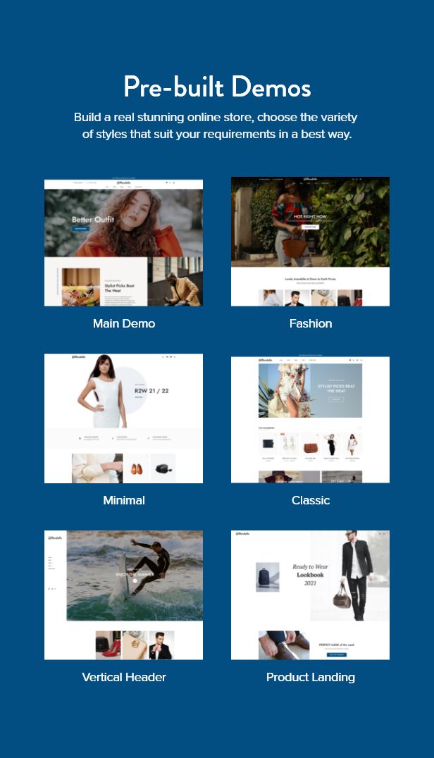 Arendelle |  Modernes eCommerce Elementor WordPress Theme