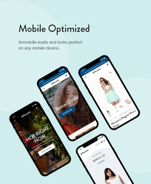 Arendelle |  Modernes eCommerce Elementor WordPress Theme
