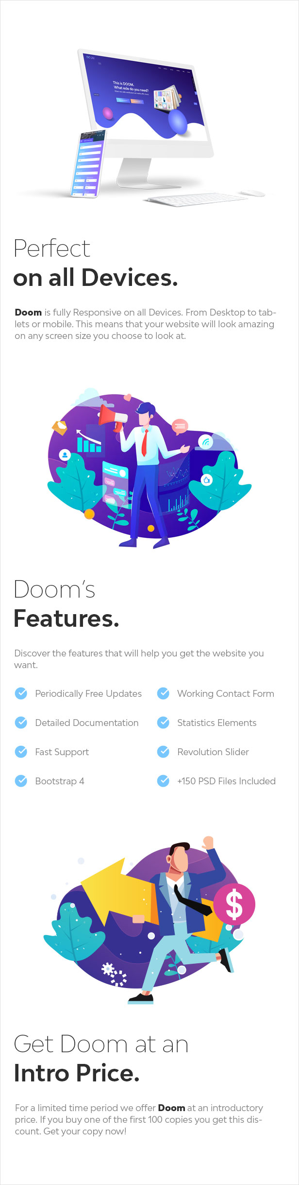 Doom - Mehrzweck-WordPress-Theme - 5