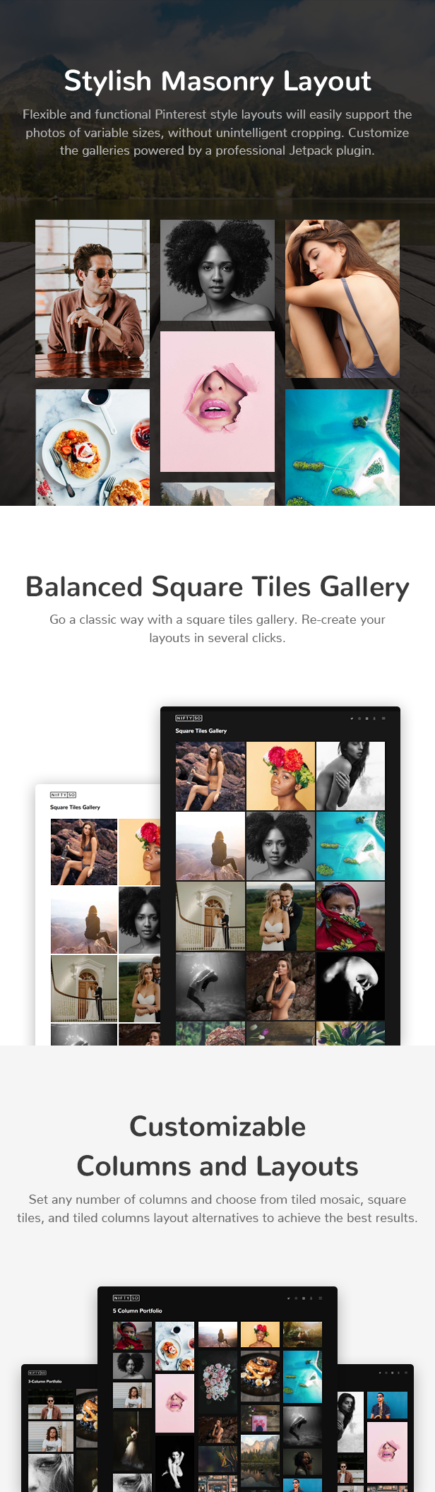 Nifty Fifty Fotografie WordPress Theme - 4
