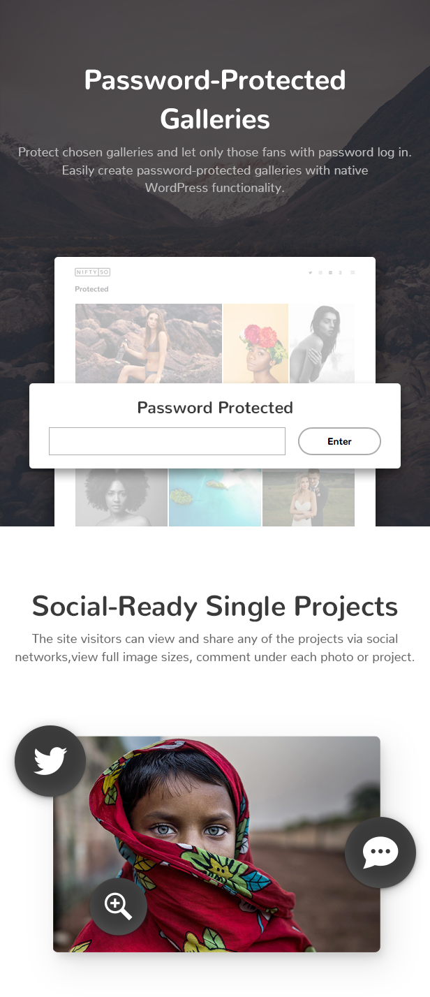 Nifty Fifty Fotografie WordPress Theme - 5
