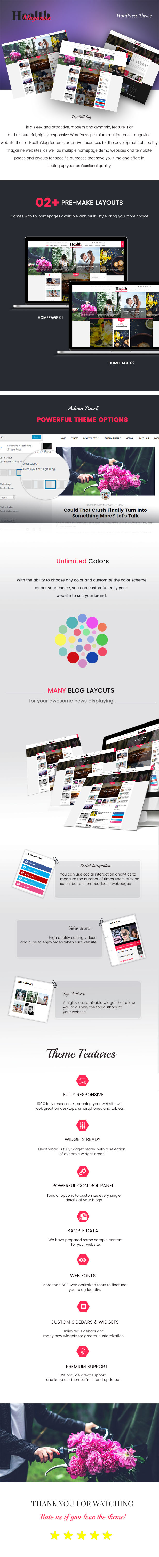 HealthMag - Multipurpose News/Magazine WordPress Theme - 1