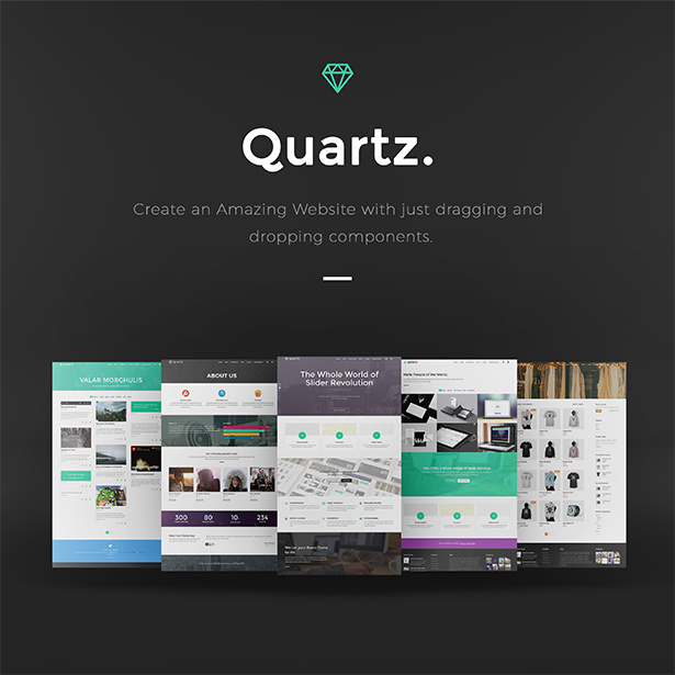 Quartz - Ein reaktionsschnelles Mehrzweck-WordPress-Theme - 1