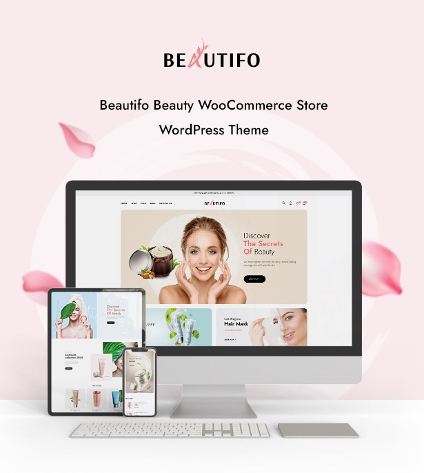 Beautifo ​​Beauty WooCommerce WordPress Theme - Beautifo ​​Vorschau