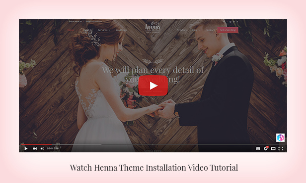 Henna - Hochzeits-WordPress-Theme - 2