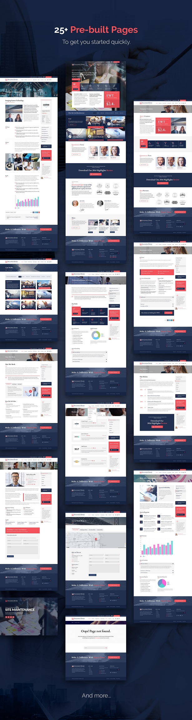 Investment Expert - Business Theme für Agenturen in der Finanzberatung + RTL - 3