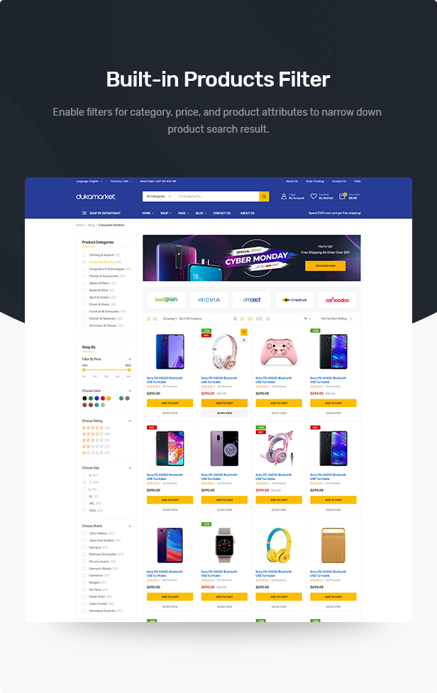 DukaMarket - Mehrzweck-WordPress-Theme - 8