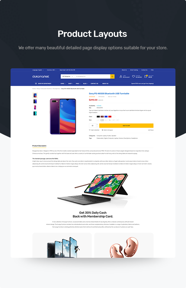 DukaMarket - Mehrzweck-WordPress-Theme - 9