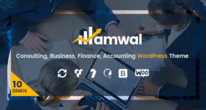 Amwal | Beratung Finanzen WordPress Layout