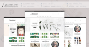 ArtsCraft – Persönliches WordPress-Blog-Vorlage