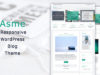 Asme - Responsives WordPress-Blog-Template