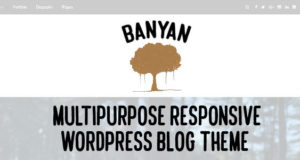 Banyan – Responsives Mehrzweck-WordPress-Blog-Layout