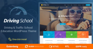 Fahrschule – Auto & Automobil WordPress Layout
