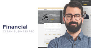 Finanzen – WordPress-Template für Startup-Unternehmen