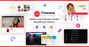 Fmwave – Radiosender WordPress Vorlage