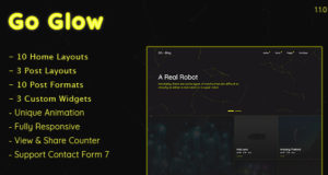 Go Glow – Responsives WordPress-Blog-Layout