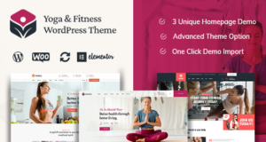 Helthify – Yoga und Fitness WordPress Template