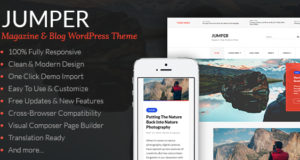 Jumper – Magazin & Blog WordPress Vorlage