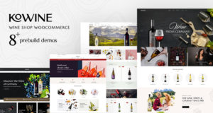 Kowine – Weinladen WordPress Template