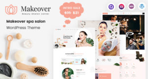 Makeover – Spa Salon WordPress Layout