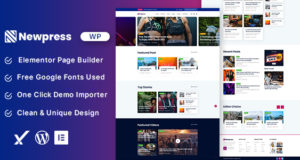 Newpress – Blog Magazin WordPress Template