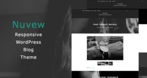 Nuvew – Responsives WordPress-Blog-Layout