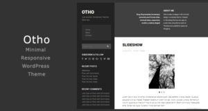 Otho – Minimal Responsive WordPress Template