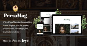 PersoMag – Persönliches Blog WordPress Template