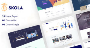 Skola – LMS Online-Kurse WordPress Template