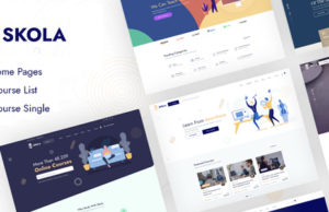Skola – LMS Online-Kurse WordPress Template