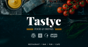 Tastyc – Restaurant WordPress Template