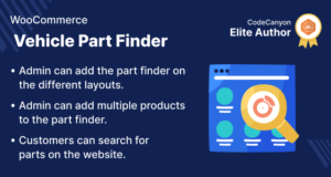 WooCommerce Fahrzeugteilefinder