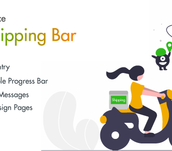 WooCommerce Kostenloser Versand Banner
