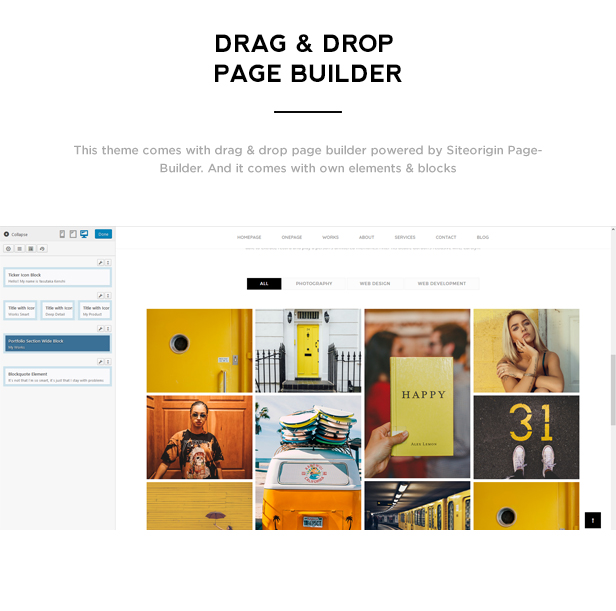 Baowe - Responsive One/Multi Page Portfolio WordPress Theme - 2