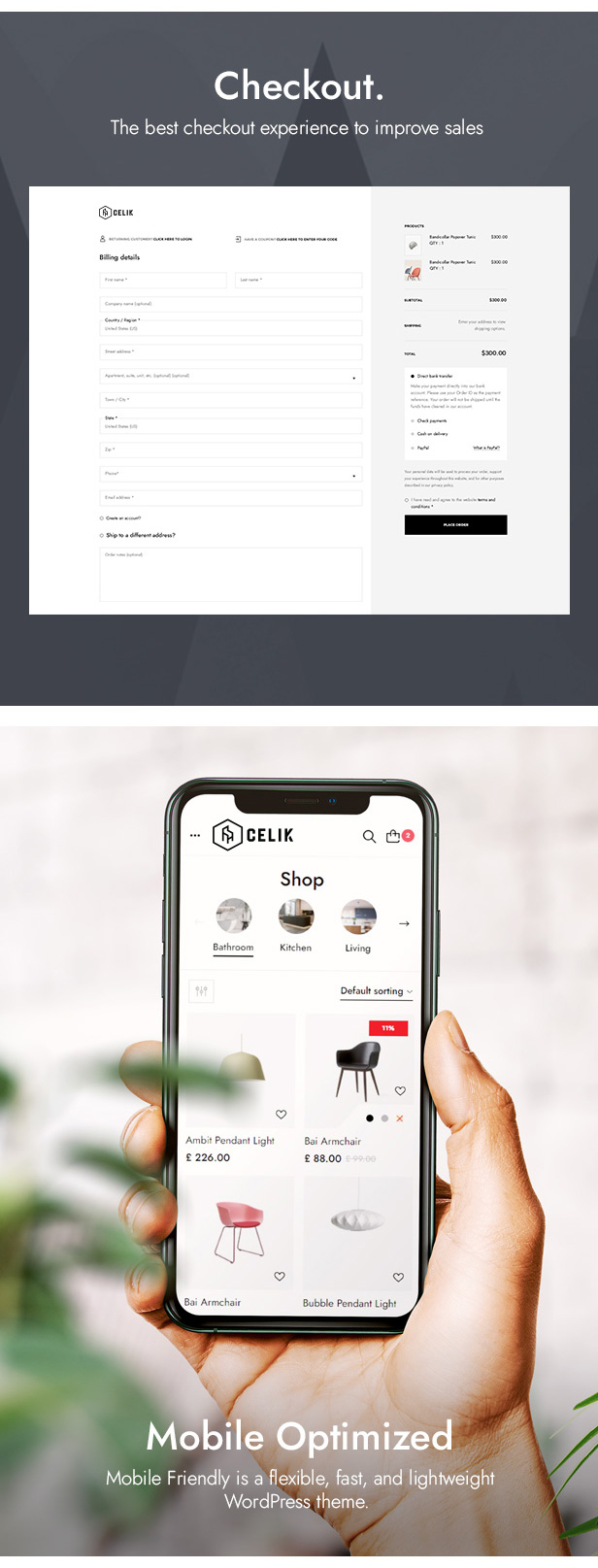Celik - Möbel WooCommerce Theme - 9