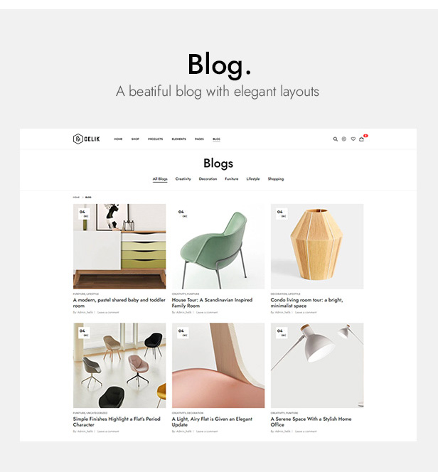 Celik - Möbel WooCommerce Theme - 10