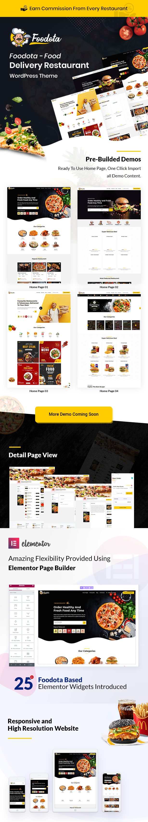 Foodota Multivendor-Theme