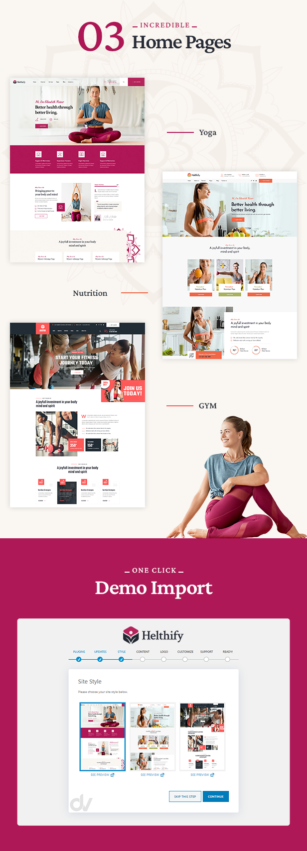 Helthify WordPress-Theme