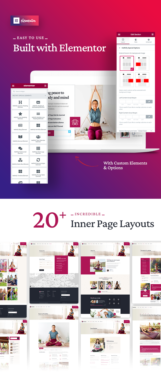 Helthify WordPress-Theme