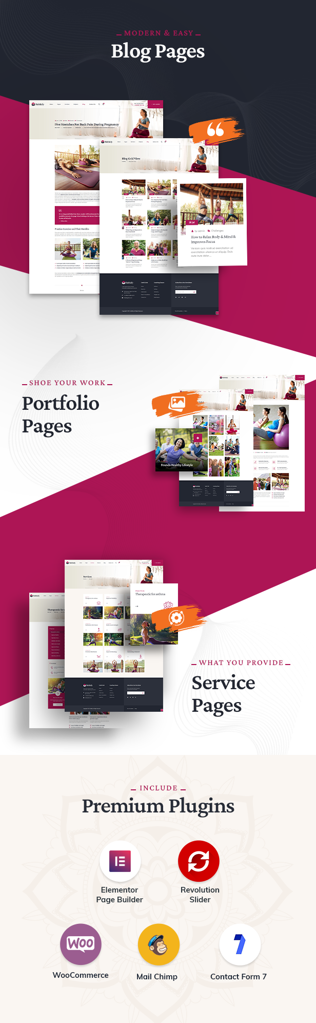 Helthify WordPress-Theme
