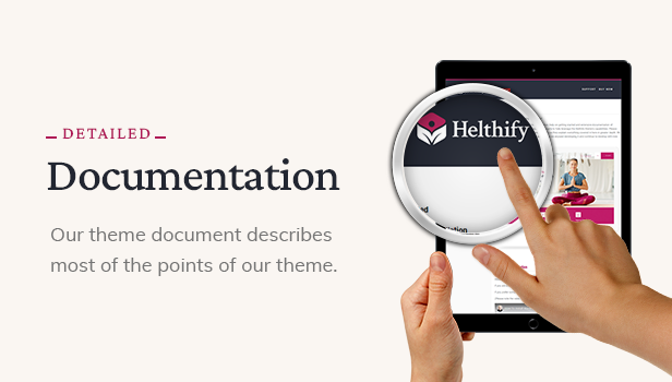 Helthify WordPress-Theme
